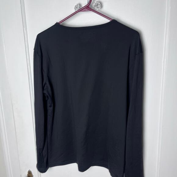 Thermajohn Men's Black Long Sleeve Base Layer Knit Thermal Shirt Size XXL - Picture 7 of 7